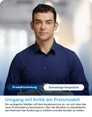 3Retorio KI Produkt Training szenarios