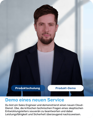 4Retorio KI Produkt Training szenarios