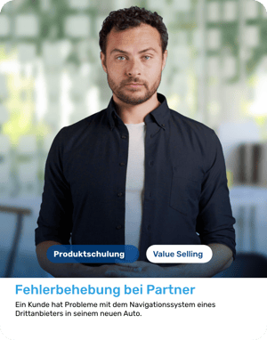 9Retorio KI Produkt Training szenarios